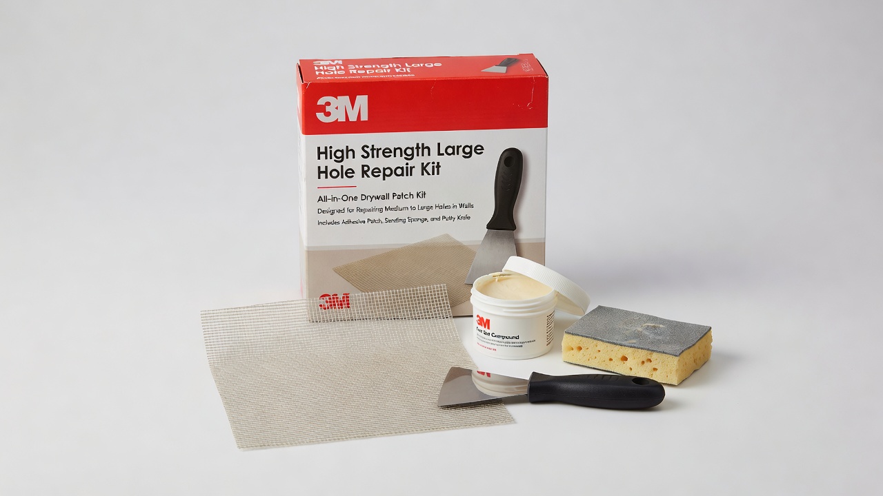 3M High Strength Large Hole Repair Kit product photo